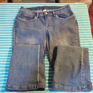 VENUS Women's Straight Leg Blue Jeans
